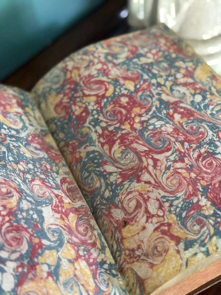 Antique French Folio – Histoire Ecclésiastique, c. 1750s–1770s, Leather-Bound