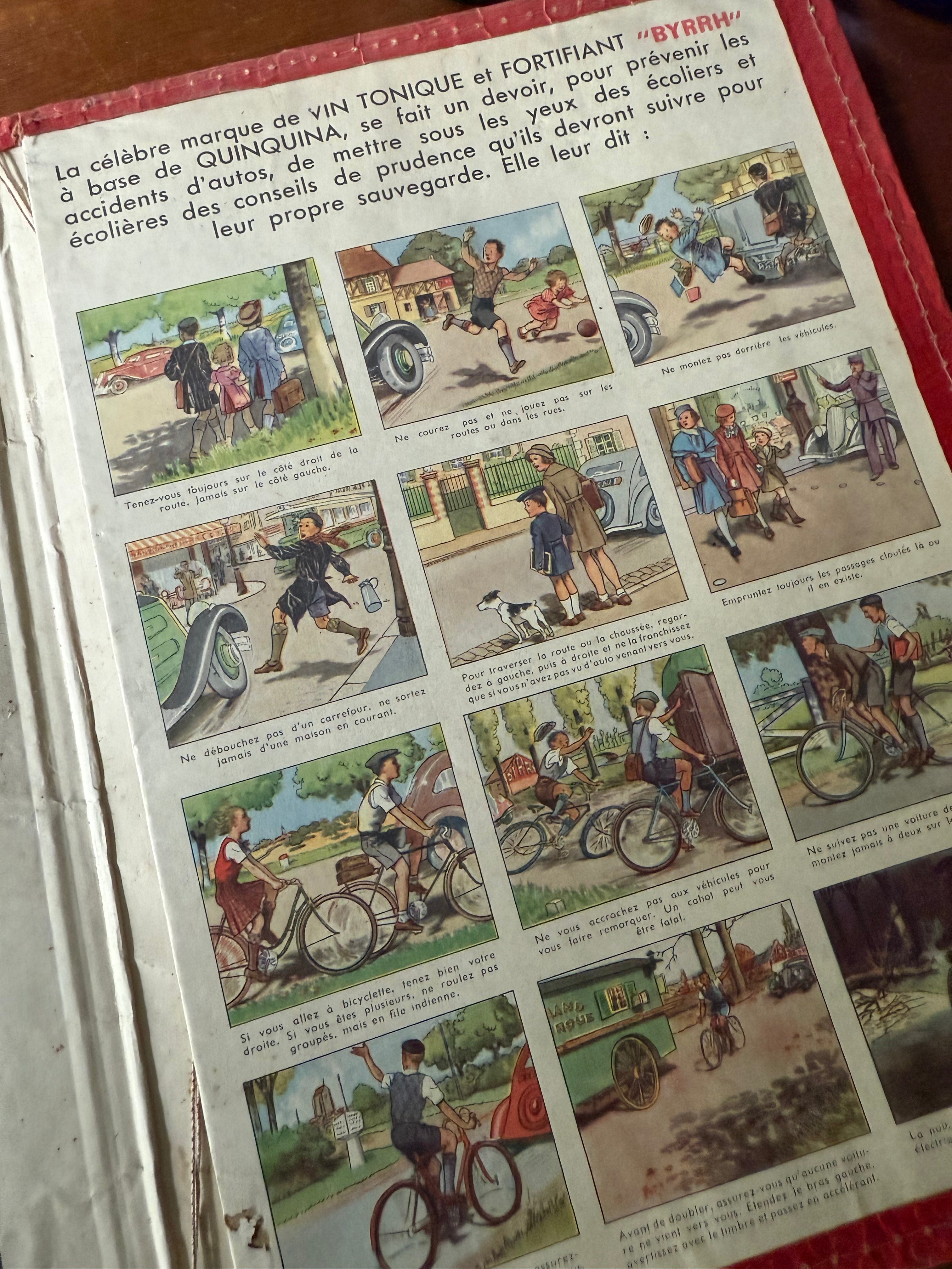 Vintage French Byrrh Advertising Menu – Circa 1930s