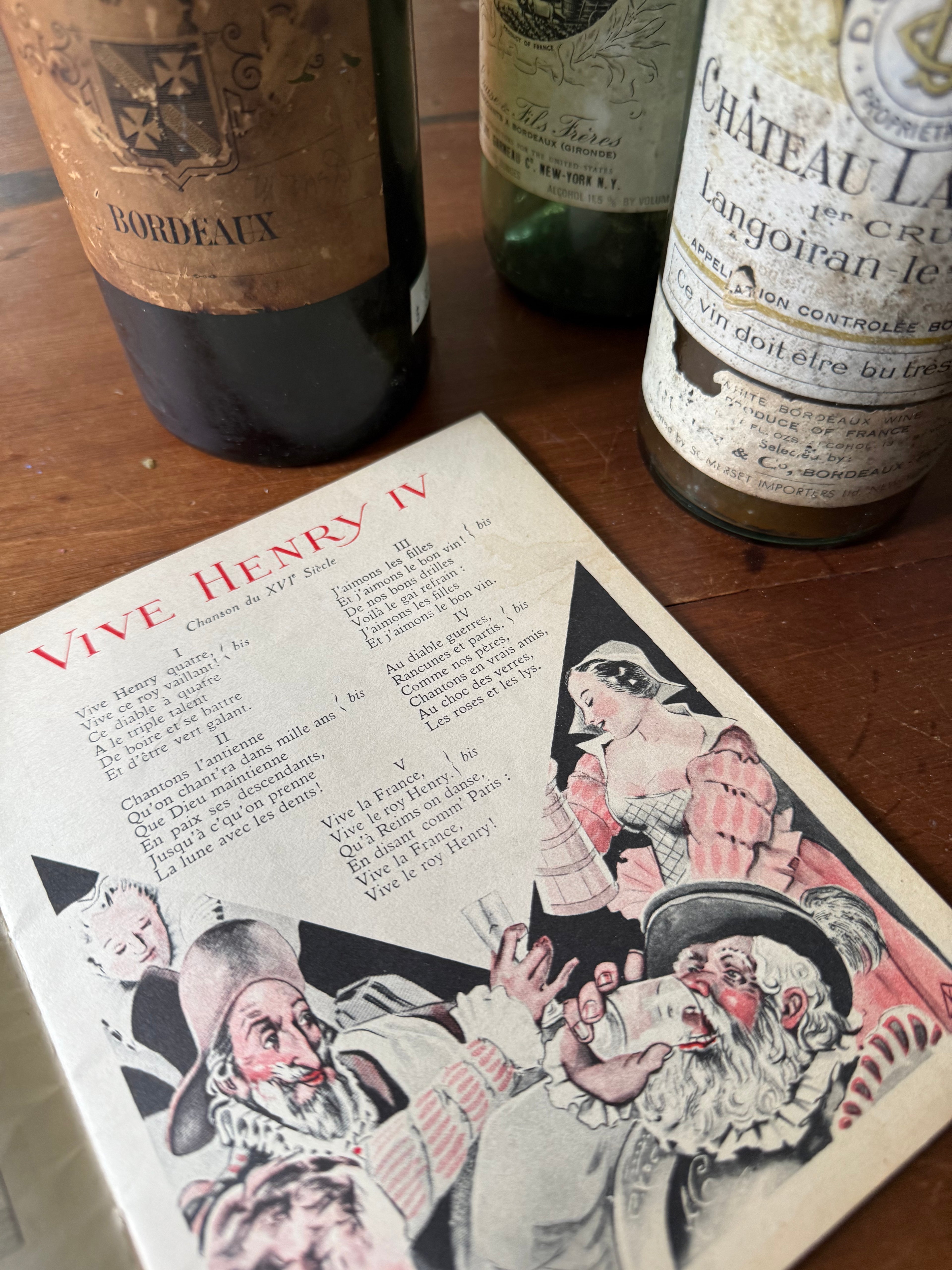 Vintage French Byrrh Songbook – Chantons le Vin, Circa 1930s