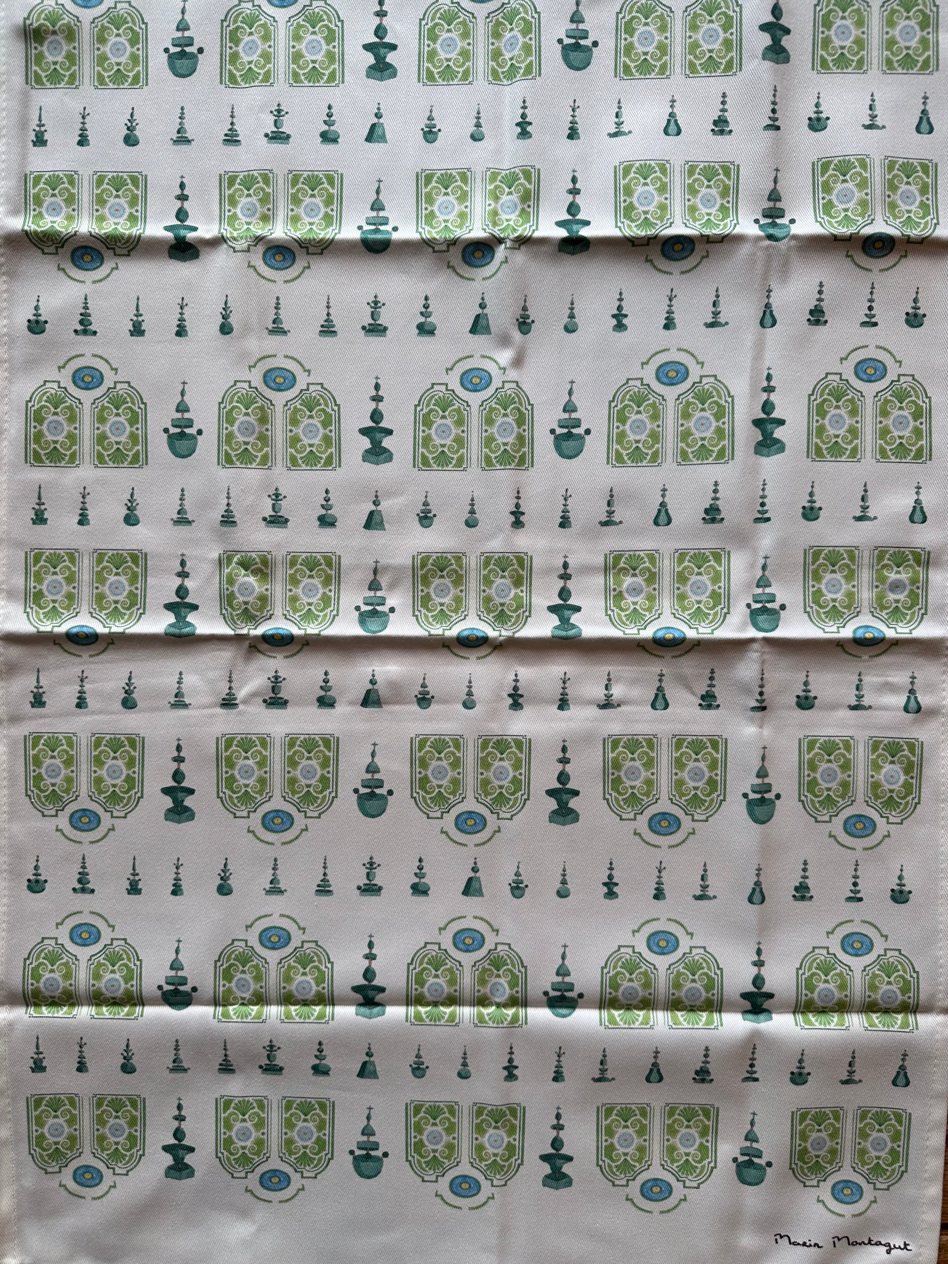 NTW Versailles Garden Tea Towel II