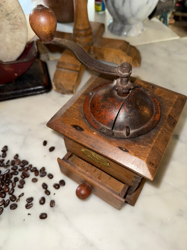 Antique French Coffee Grinder – Peugeot Frères