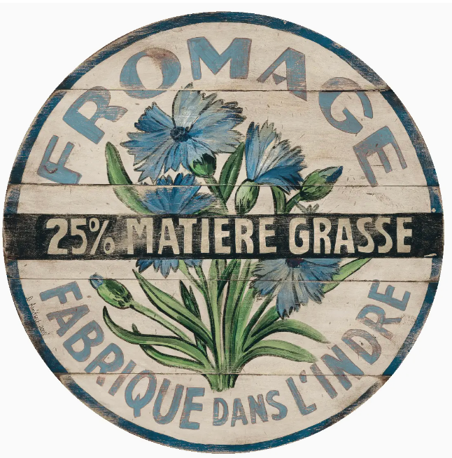 Vintage French Cheese Lazy Susan | 2 sizes