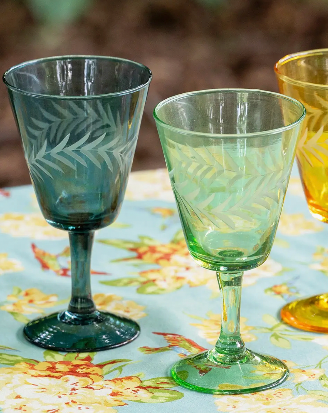 Célébration | Hand-Blown Wine Glasses, Set of Four