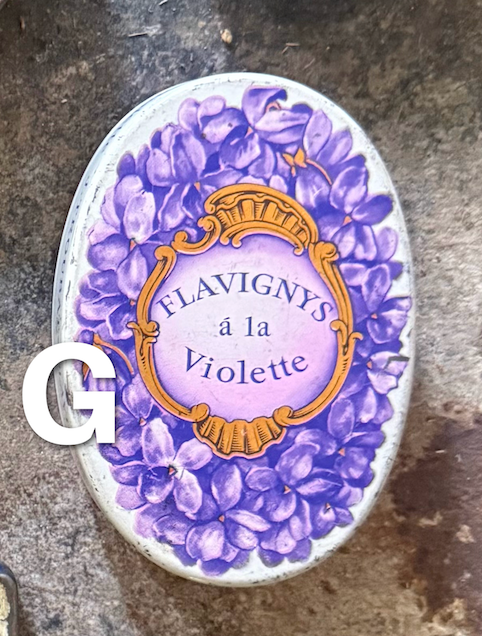 Vintage French Candy & Pharmacy Tins – Decorative Collectibles, Early–Mid 20th Century