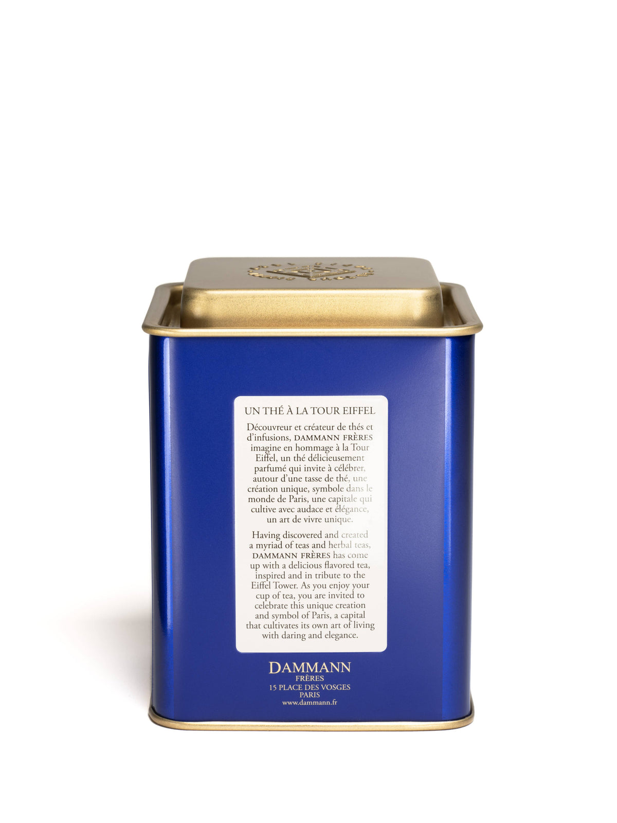 Tour Eiffel Tin - Bulk Black Tea, Vanilla, Almond, Rose