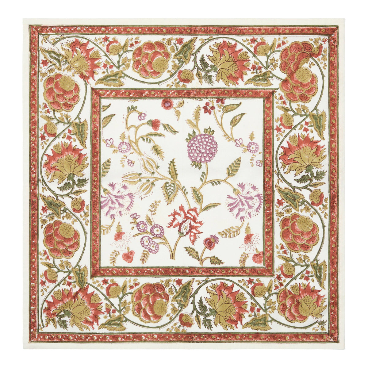 Thanksgiving Louise Napkins Multicolor - Set of 4