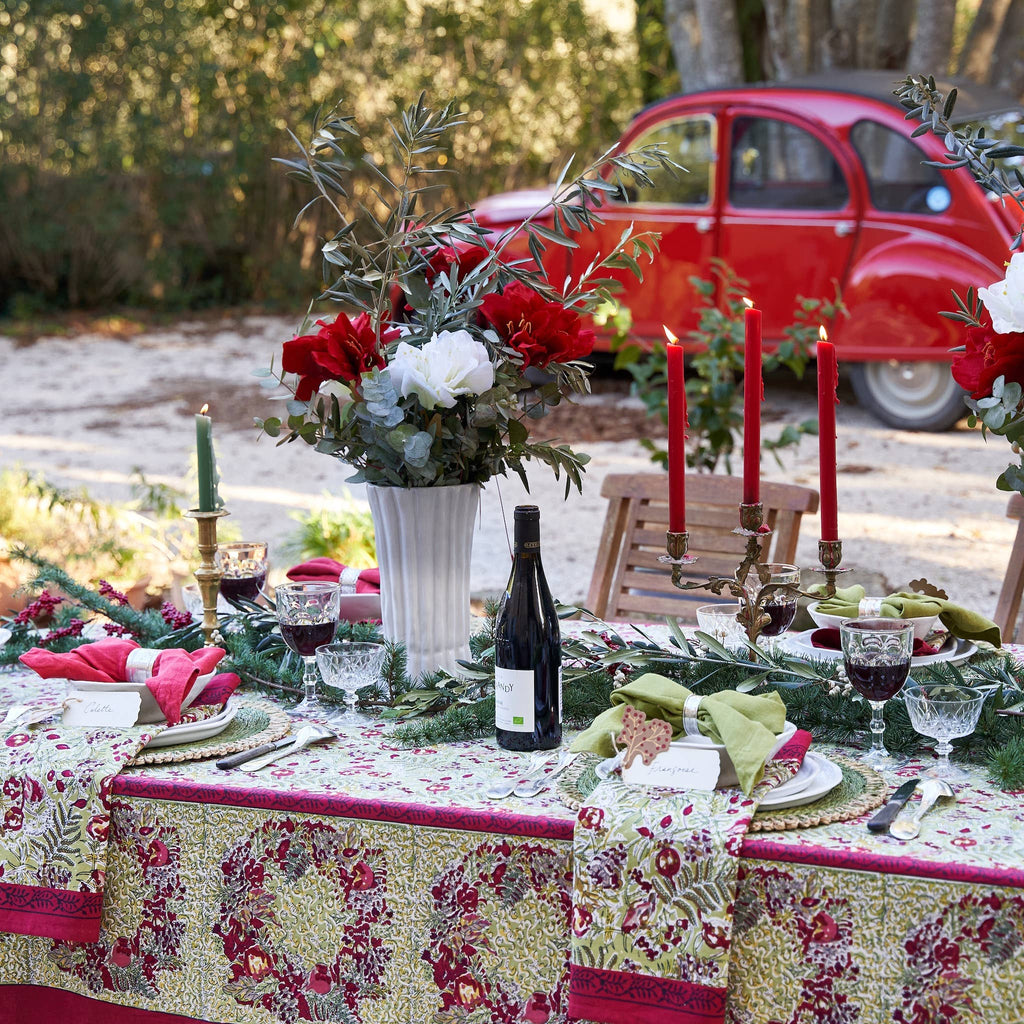 The Winter Garden | French Tablecloth