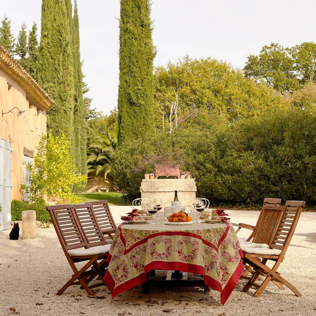 The Winter Garden | French Tablecloth