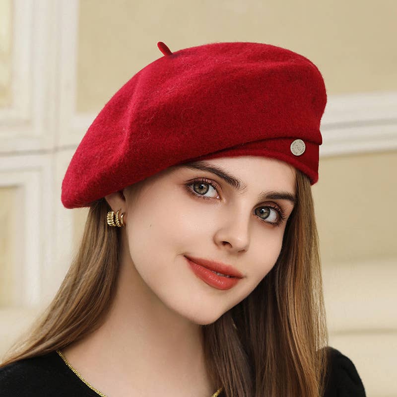 Wool berets elegant berets