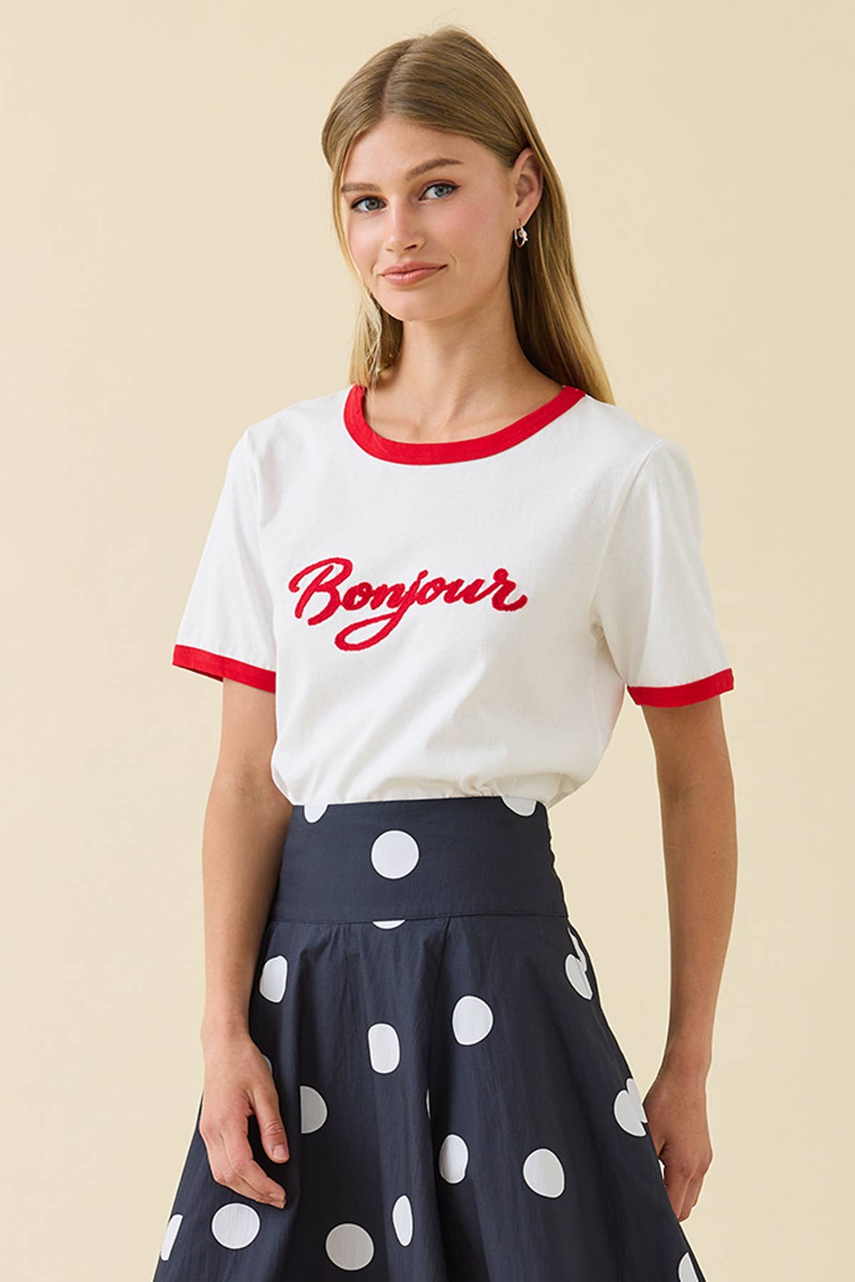 Bonjour Ringer Tee