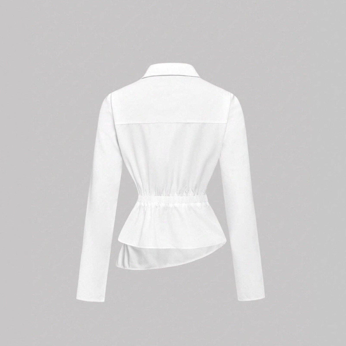 Classic White Blouse - The Camille Shirt, Blanc