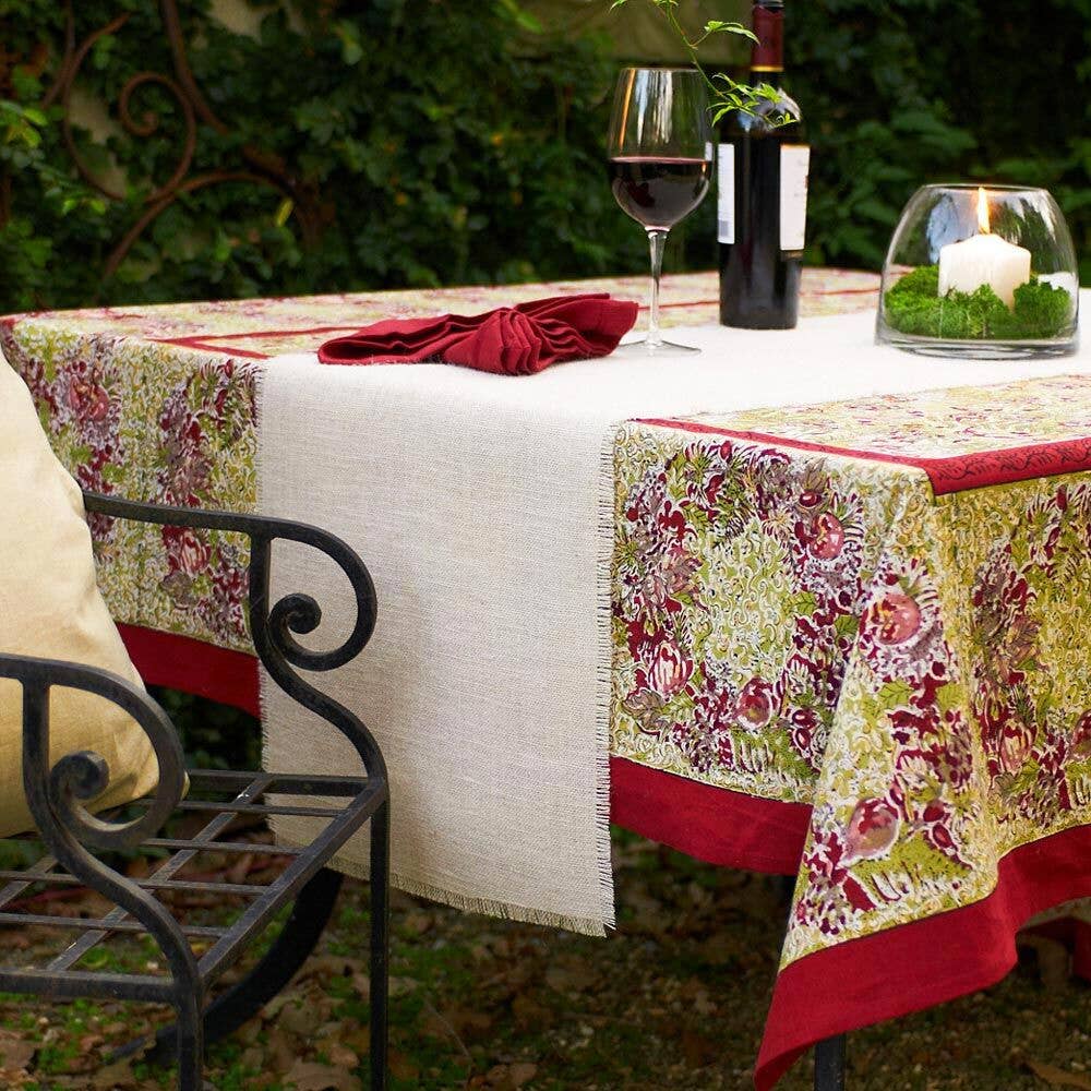 The Winter Garden | French Tablecloth