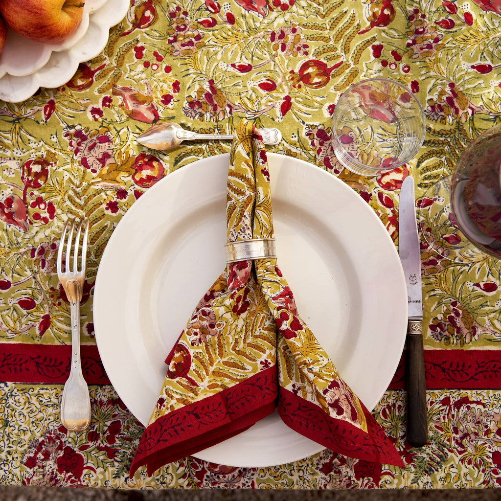The Winter Garden | French Tablecloth