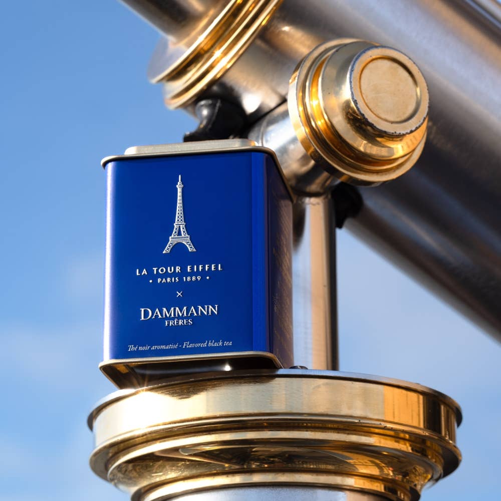 Tour Eiffel Tin - Bulk Black Tea, Vanilla, Almond, Rose