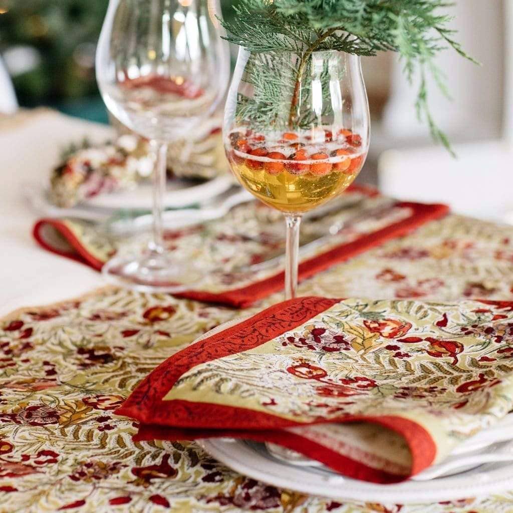 The Winter Garden | French Tablecloth