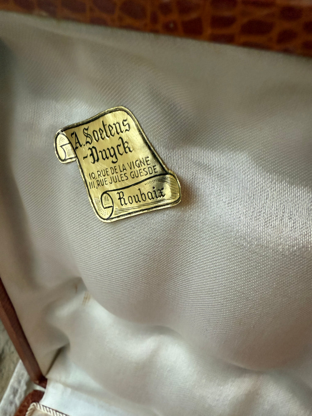 Vintage French Knife Rest Set | Burgundy Poodles in Original Box