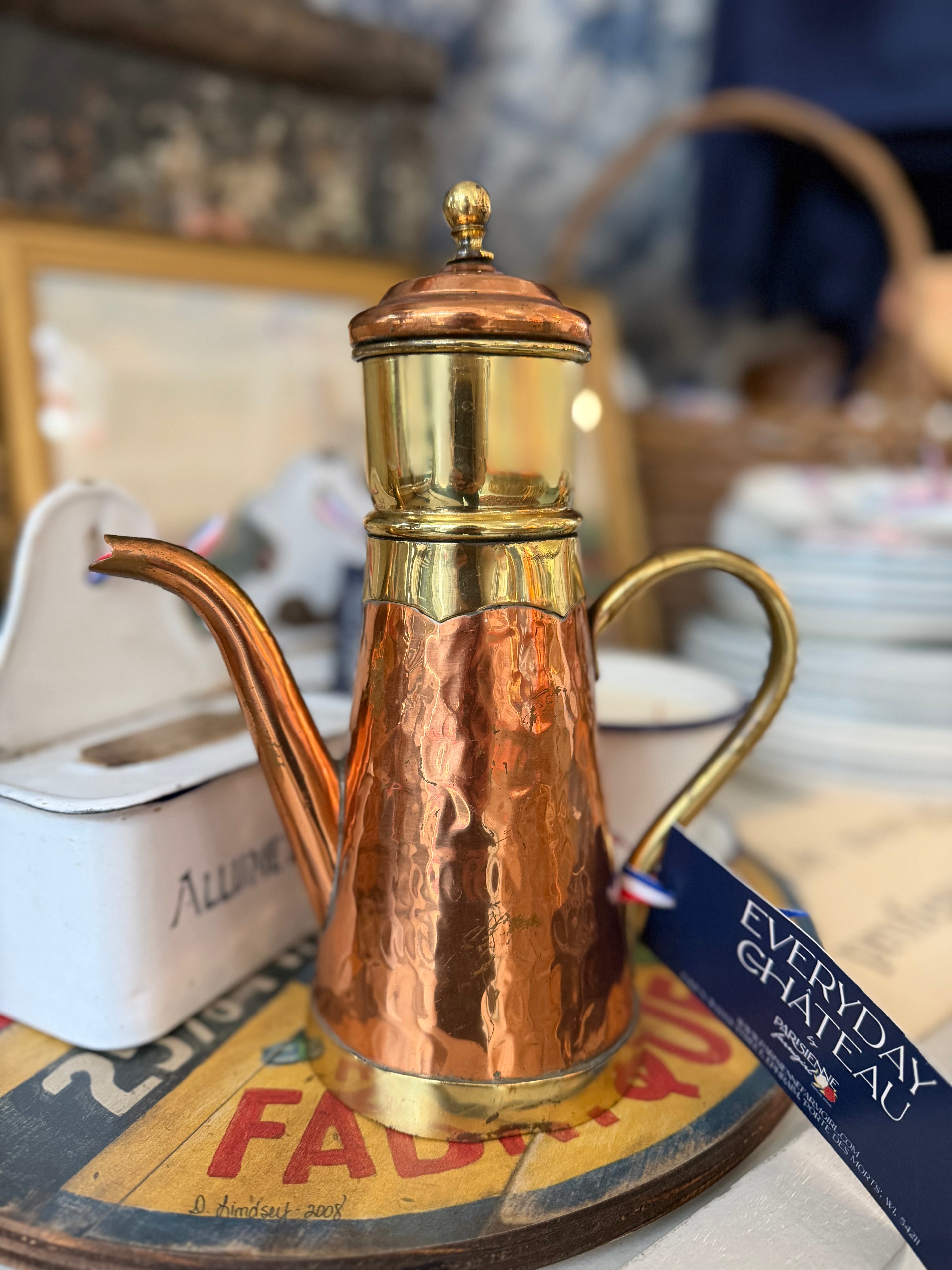 Copper Cafetiere