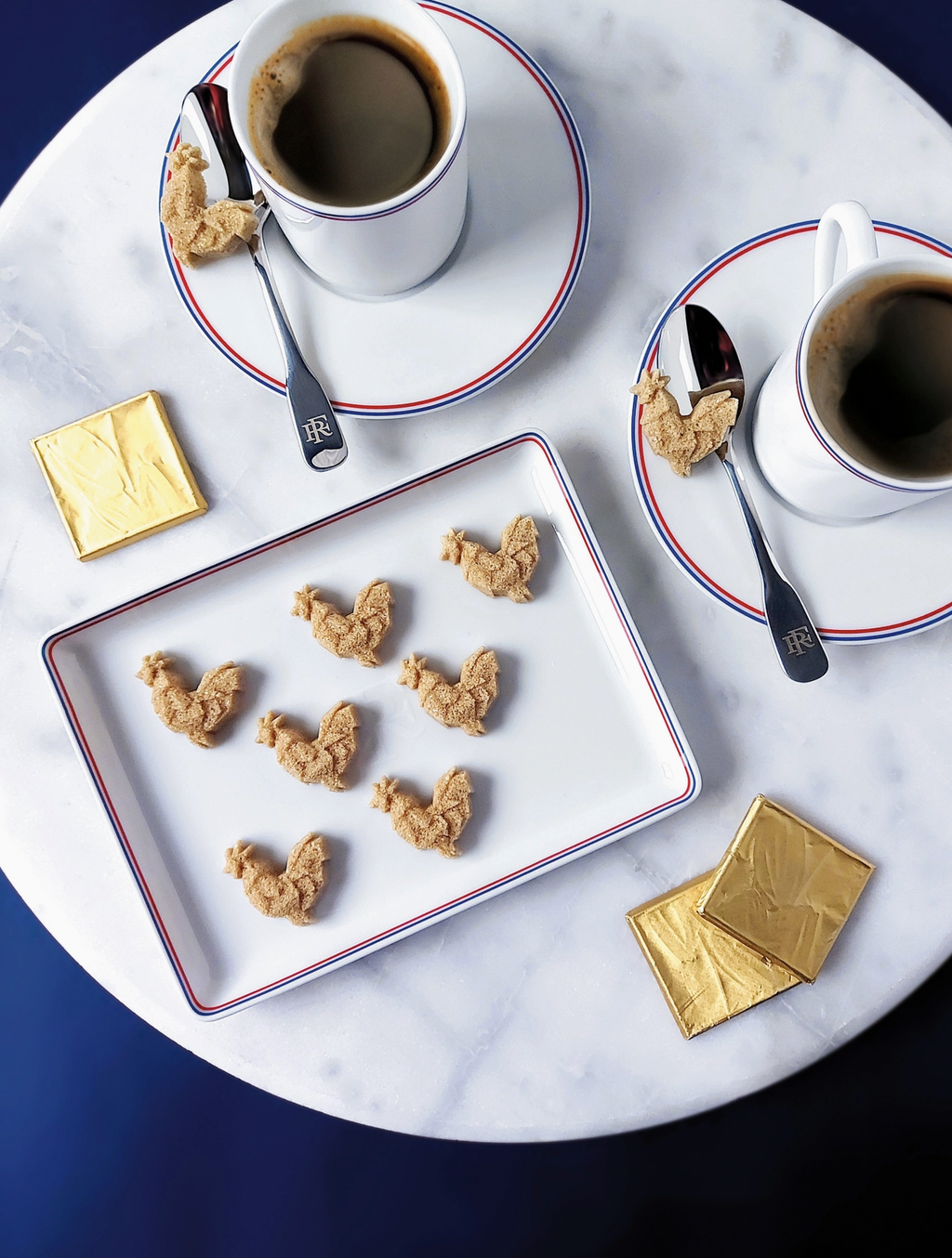 🇫🇷 Canasuc “Cocorico” – French Rooster Molded Sugars