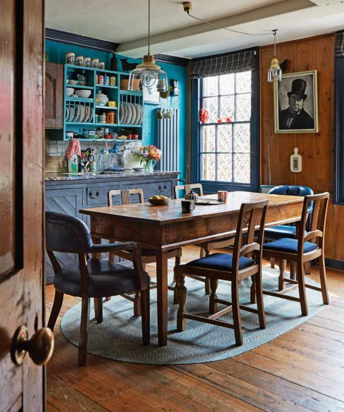 Perfect English Townhouse By Ros Byam Shaw