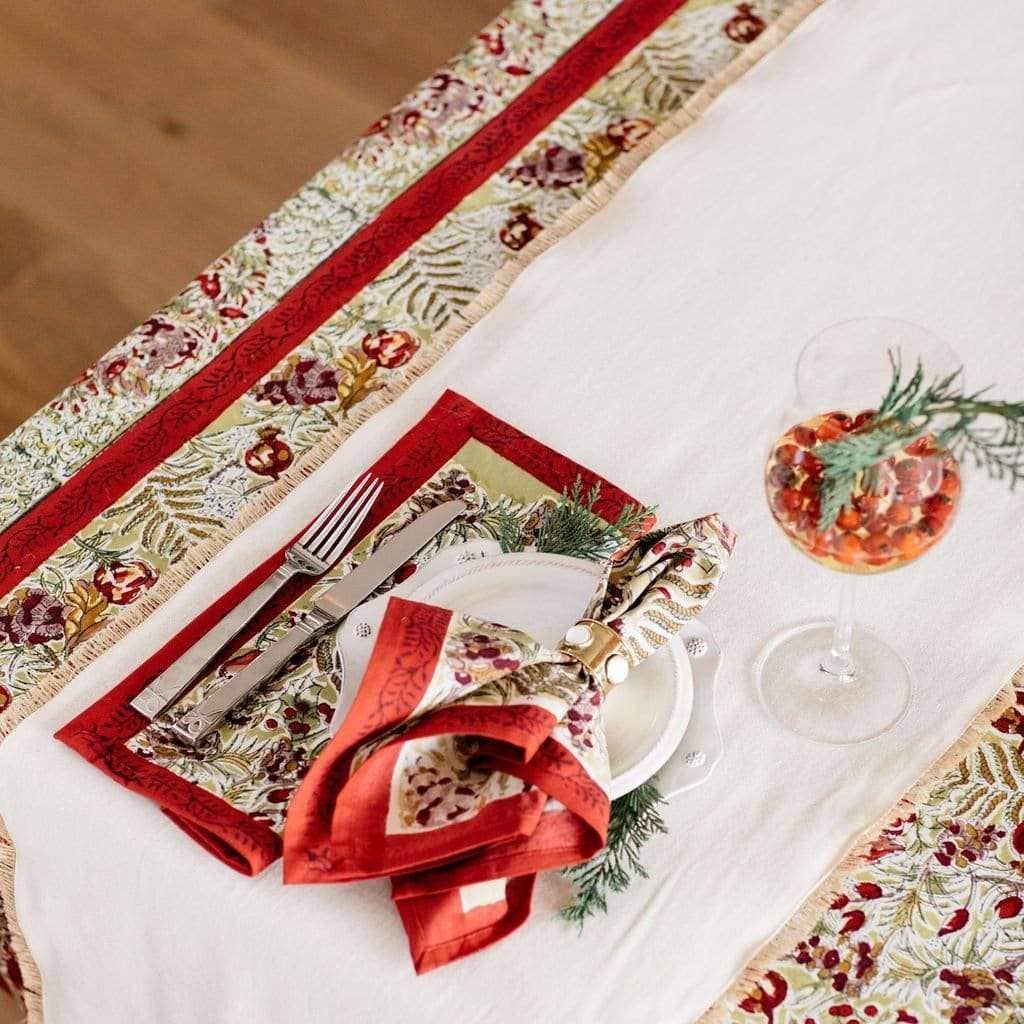 The Winter Garden | French Tablecloth