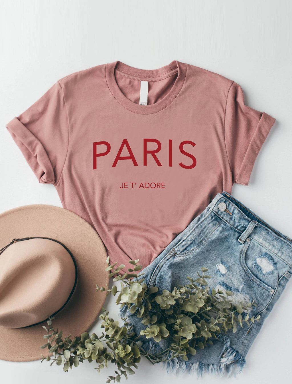 PARIS Je T'Adore ⚜️Women's Jersey Tee