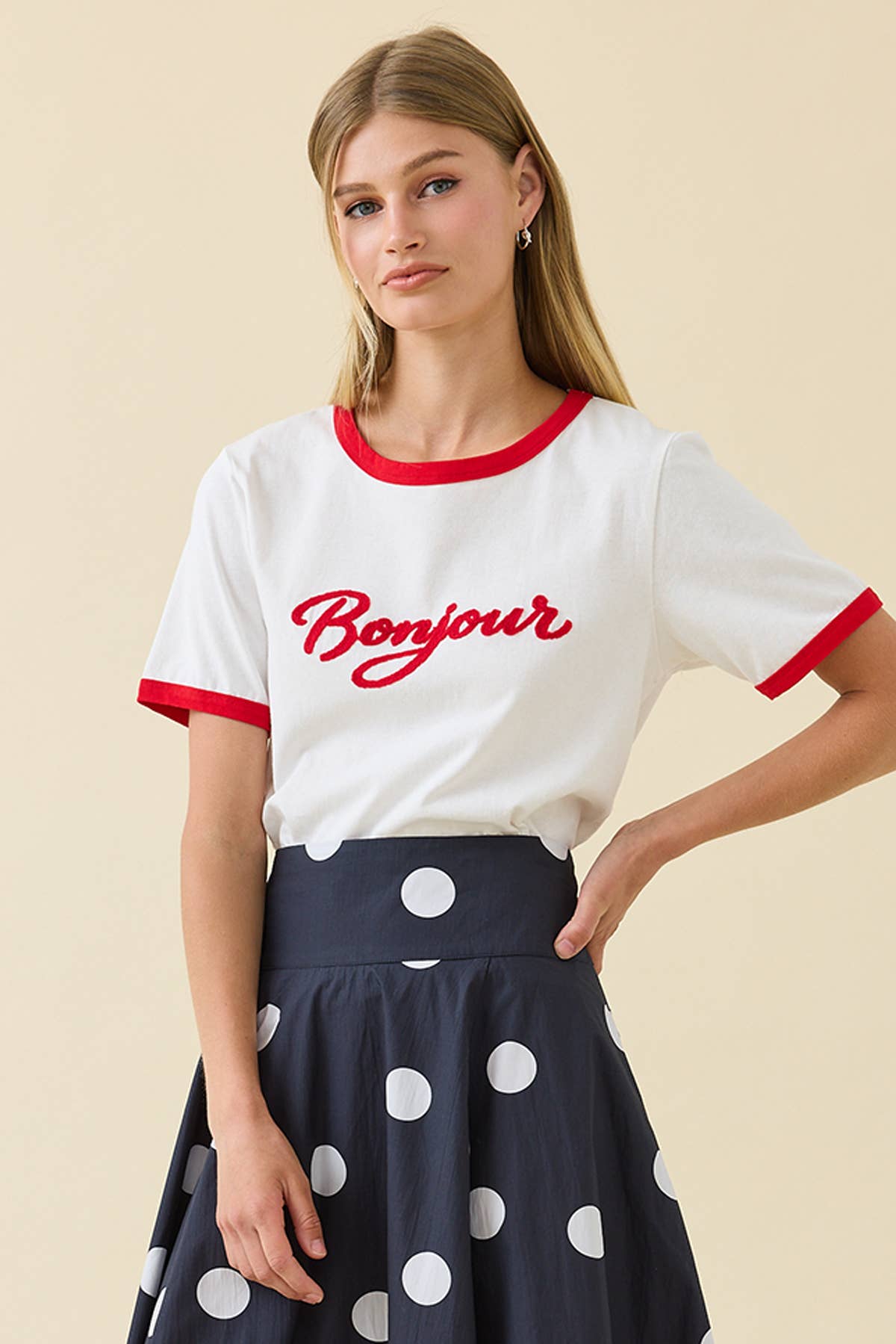 Bonjour Ringer Tee