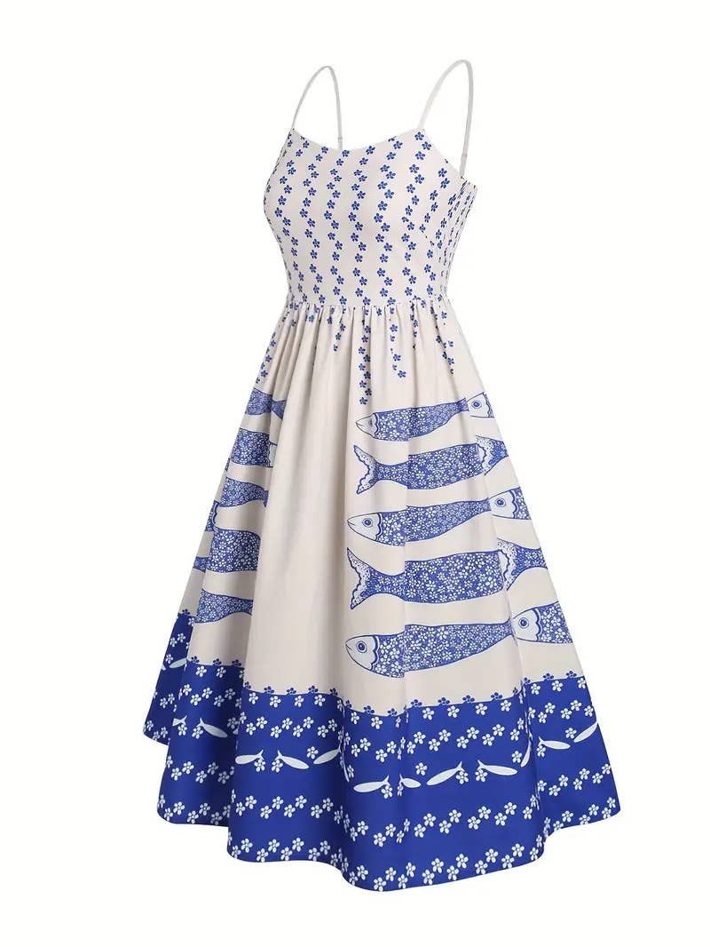 NEW! The Blue Sardines Dress!