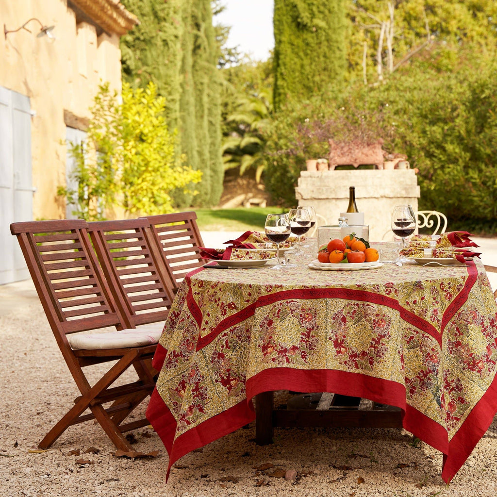 The Winter Garden | French Tablecloth