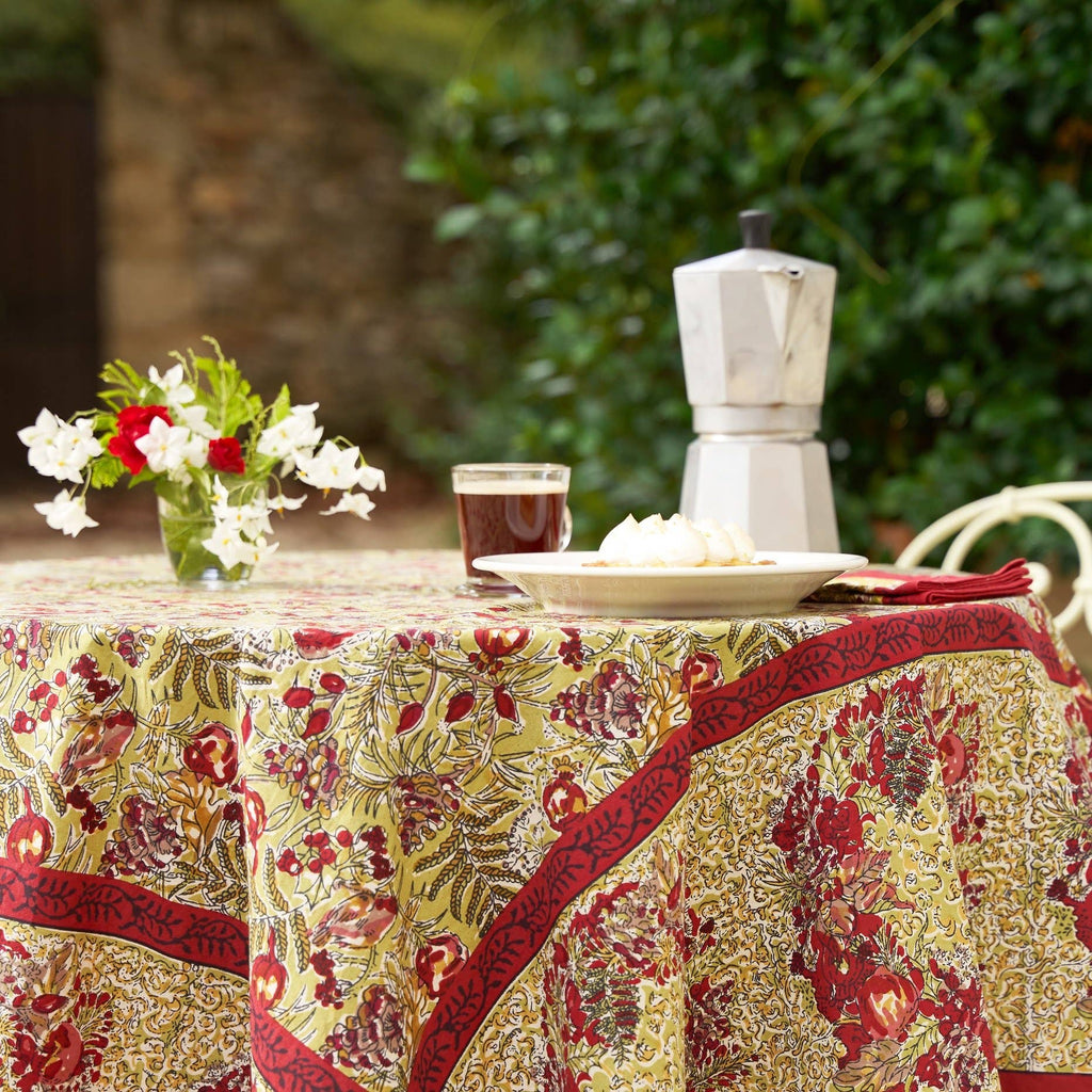 The Winter Garden | French Tablecloth