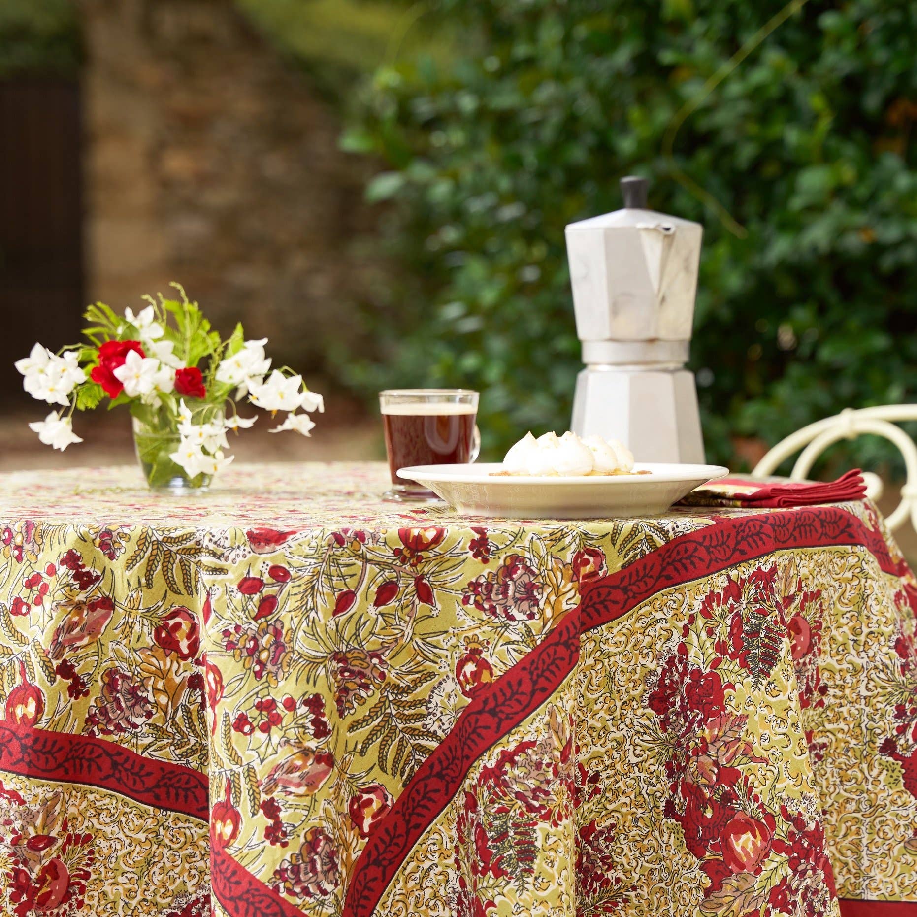 The Winter Garden | French Tablecloth