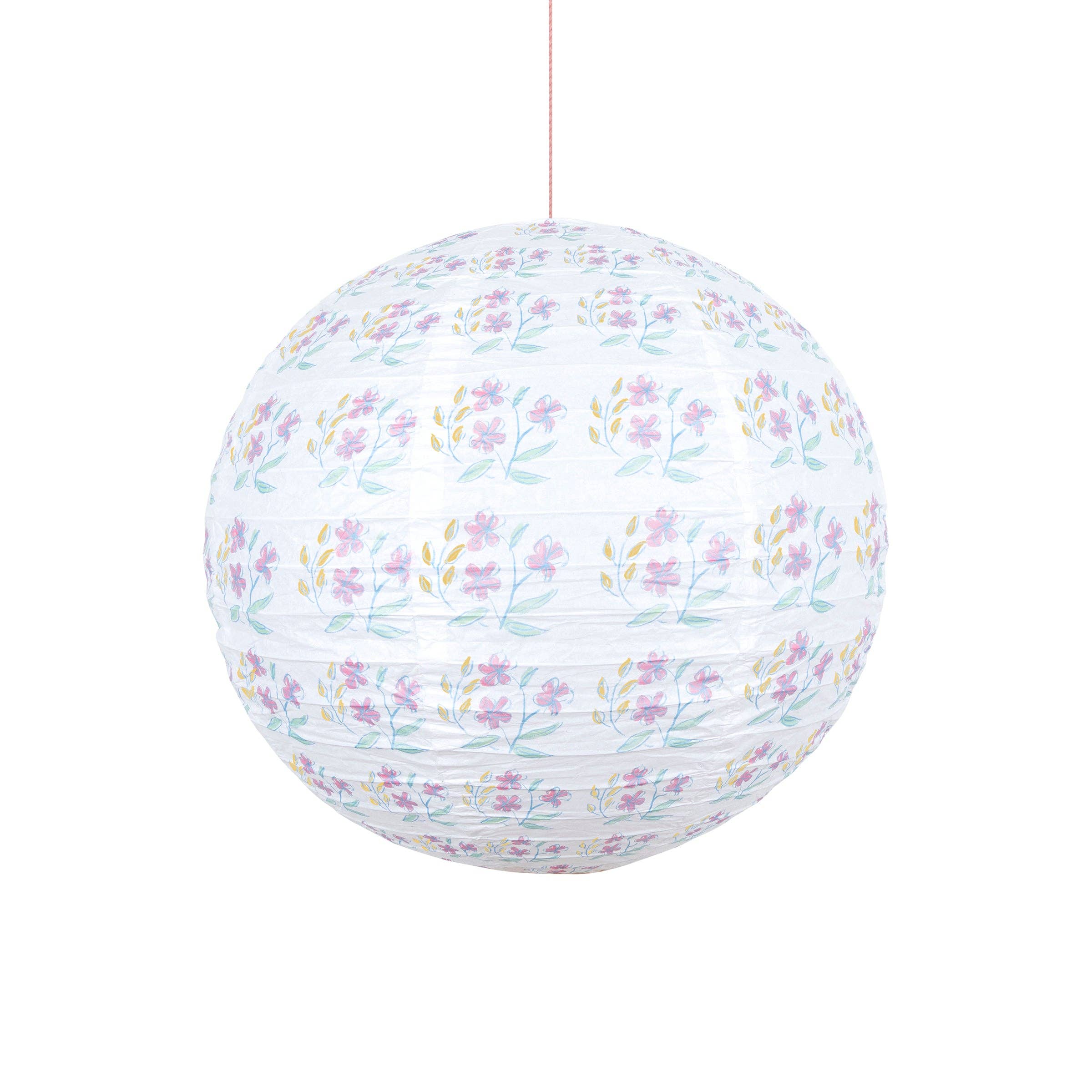 Flora Pink & Yellow Lanterns