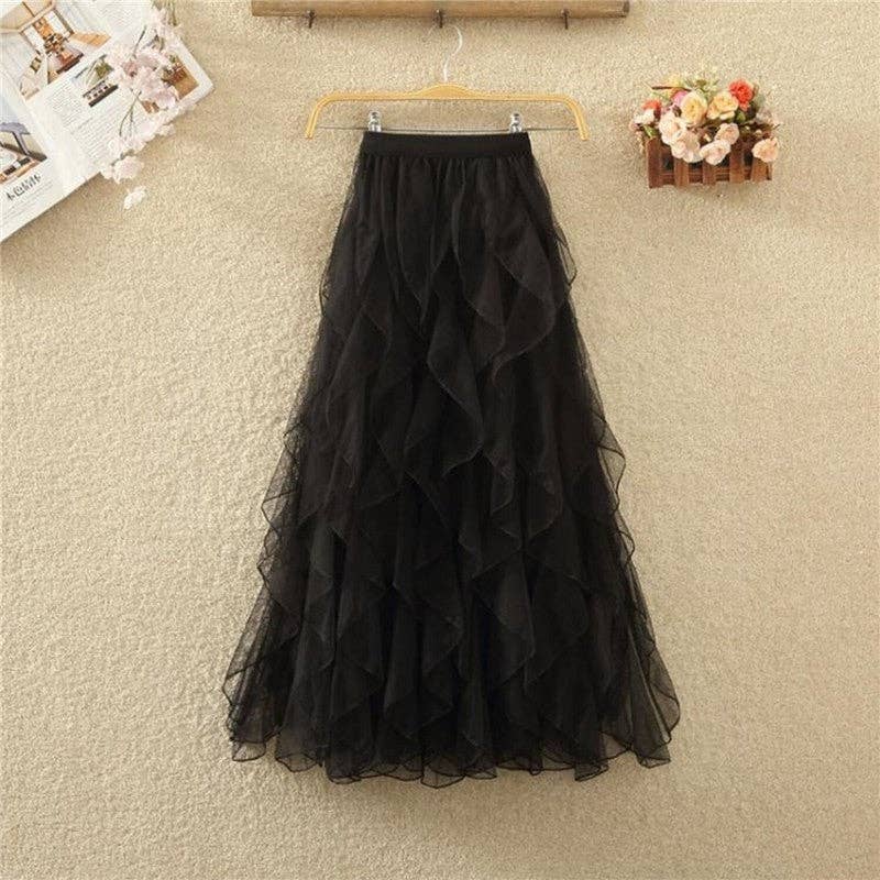 The Paris Tulle Skirt 🇫🇷 Noir